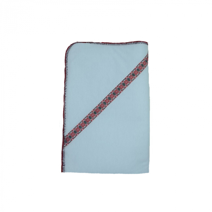 Paturica 80 x 80 cm pentru bebelusi Mini Junior PEBEN3-A, Alb [1]