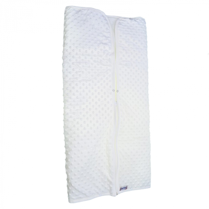 Paturica de infasat tip port bebe 88 x 88 cm Mini Junior PRTB-MJ5, Crem [3]