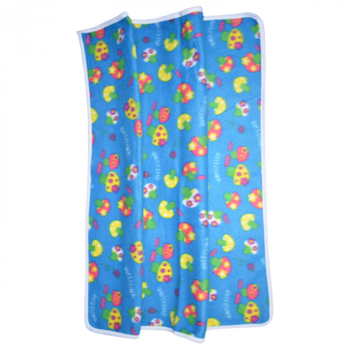 Paturica pentru copii 75 x 65 cm Mini Junior 090923-11, Albastru [1]