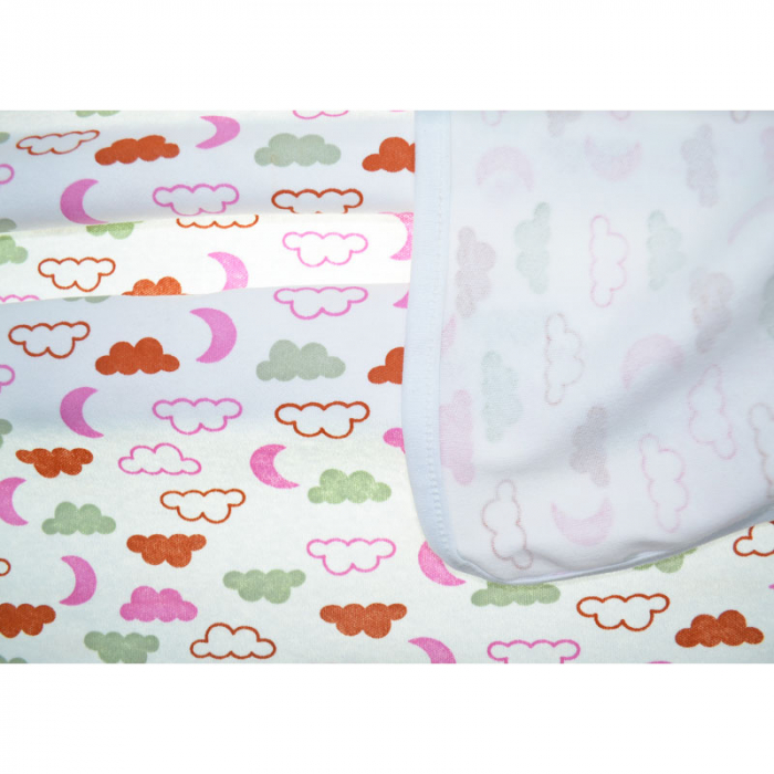 Paturica din bumbac pentru fete 70 x 70 cm Mini Junior 090923, Multicolor [2]