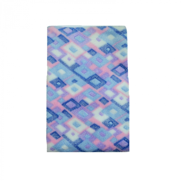 Paturica groasa 80 x 90 cm pentru bebelusi Mini Junior PGF4-M, Mov [1]