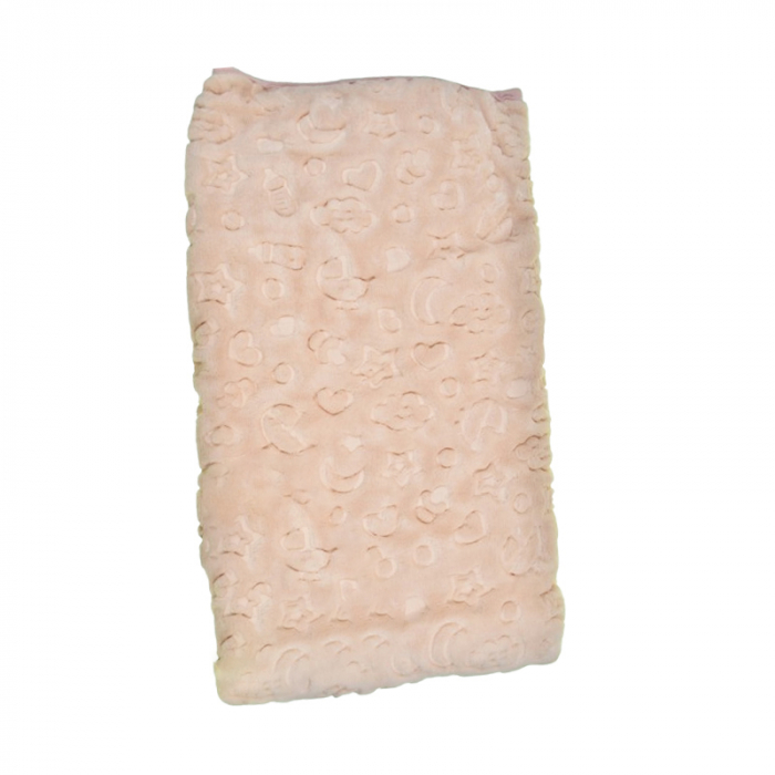 Paturica pufoasa pentru copii 130 x 100 cm, Mini Junior PTPF-MJ2, Coral [1]
