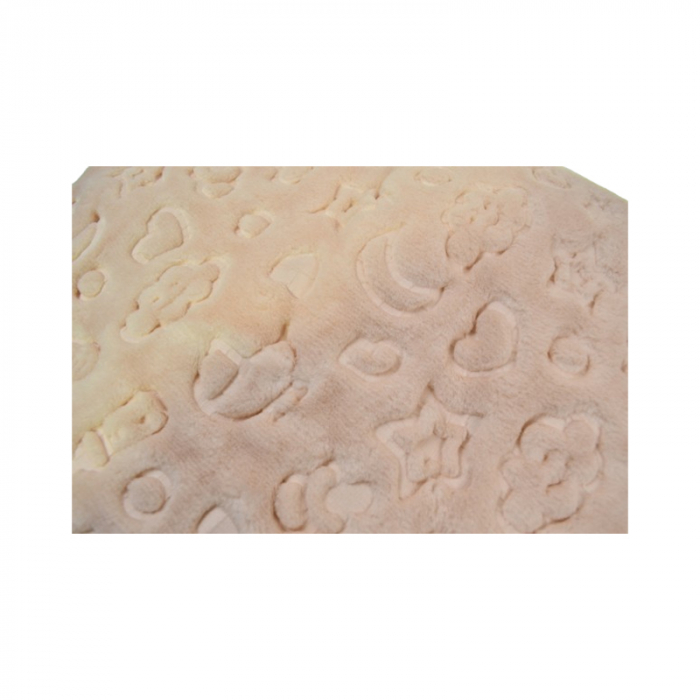 Paturica pufoasa pentru copii 130 x 100 cm, Mini Junior PTPF-MJ2, Coral [3]