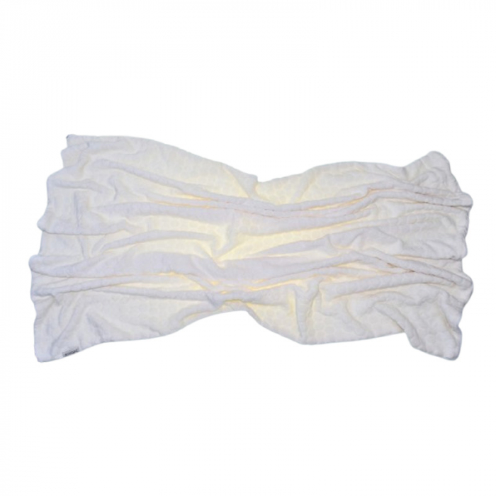 Paturica pufoasa pentru copii, cu bule, 105 x 85 cm, Mini Junior 95024-03, Crem [3]