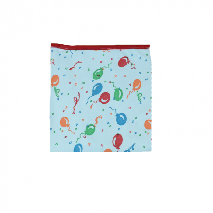 Paturica subtire 80 x 80 cm pentru bebelusi Mini Junior PBSB1A, Alb [1]