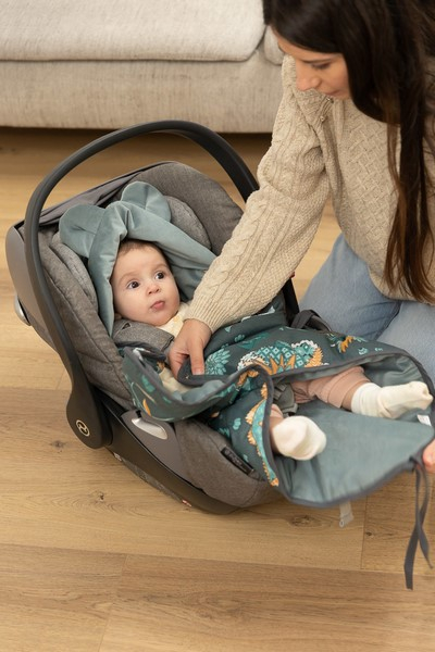 Paturica universala, 90 x 90 cm, pentru scoica auto, Sensillo 396033, Albastru [5]