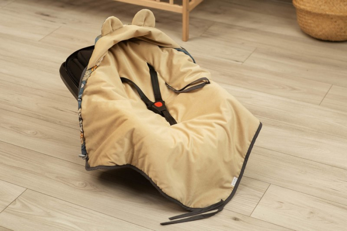 Paturica universala, 90 x 90 cm, pentru scoica auto, Sensillo 396033, Albastru [3]