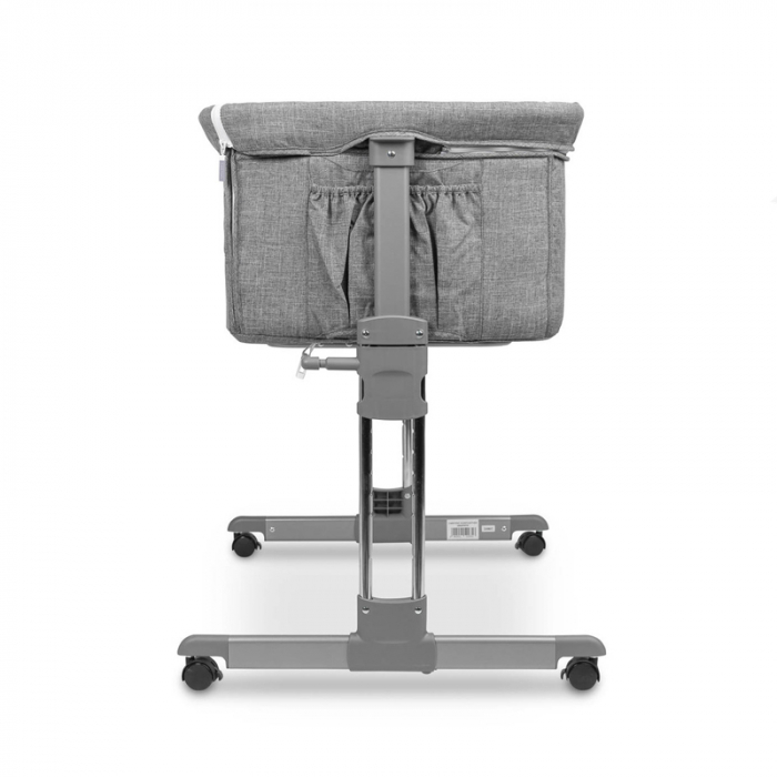 Patut co-sleeper 2 in 1 pentru bebelusi Sleep2Gether Caretero 529353, Gri [4]