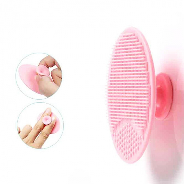 Perie de baie din silicon pentru bebelusi Frida Baby 329119, Roz [3]