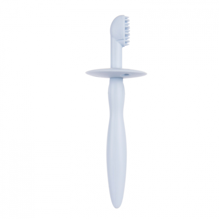 Periuta de dinti cu inel de protectie 0+ luni Canpol Babies 51/500, Albastru [2]