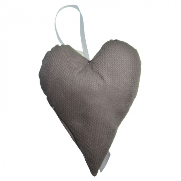 Perna decorativa inimioara pentru copii 20 cm Belisima PD131, Maro [2]