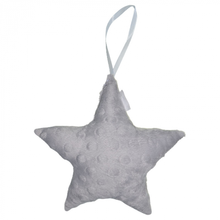 Perna decorativa steluta pentru copii 20 cm Belisima PD128, Gri [2]