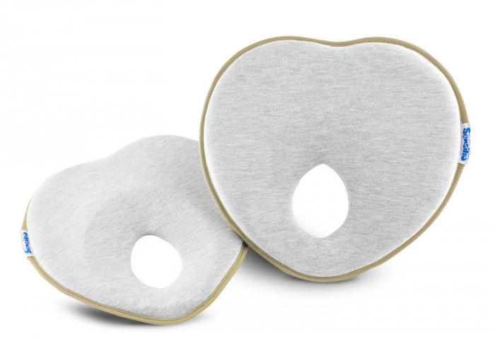 Perna ergonomica pentru bebelusi 22 x 22 cm Sensillo 397726, Gri [3]