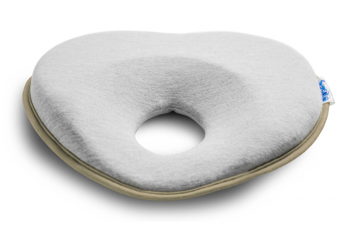 Perna ergonomica pentru bebelusi 22 x 22 cm Sensillo 397726, Gri [2]