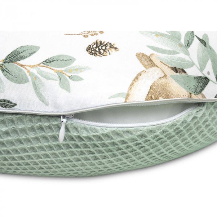 Perna pentru alaptat cu 2 fete 61 x 52 x 16 cm Sensillo 390826, Verde [3]