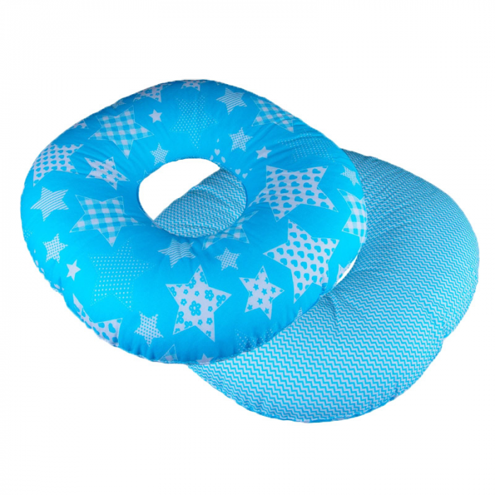 Perna postnatala cu 2 fete 43 x 36 cm Sensillo 529476, Albastru [3]