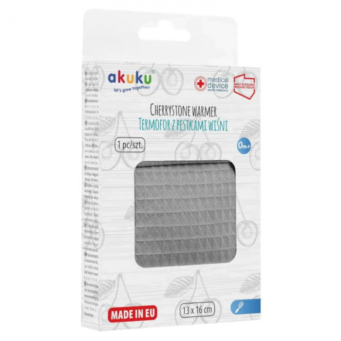 Perna termica cu samburi de cires Akuku A0635, Gri [2]