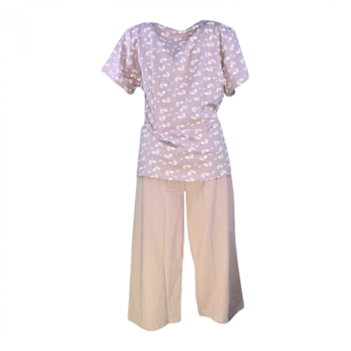 PIjama 2 piese pentru gravide, Sevgi 4111R, Roz [3]