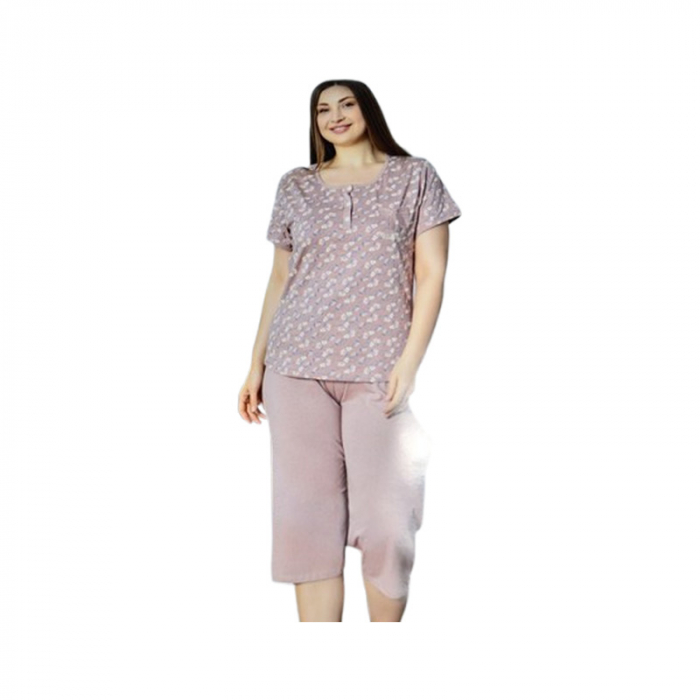 PIjama 2 piese pentru gravide, Sevgi 4111R, Roz [4]