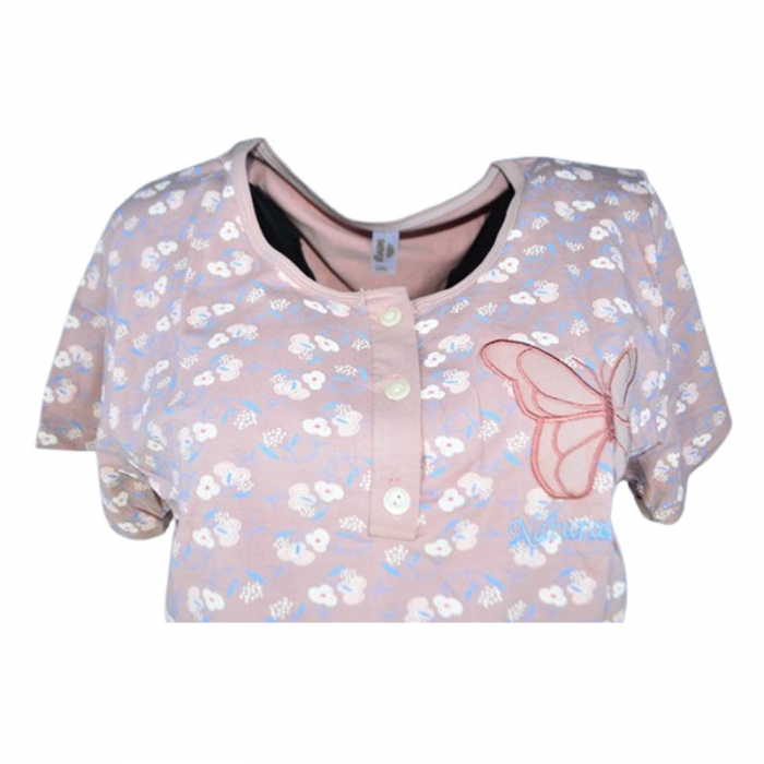 PIjama 2 piese pentru gravide, Sevgi 4111R, Roz [2]