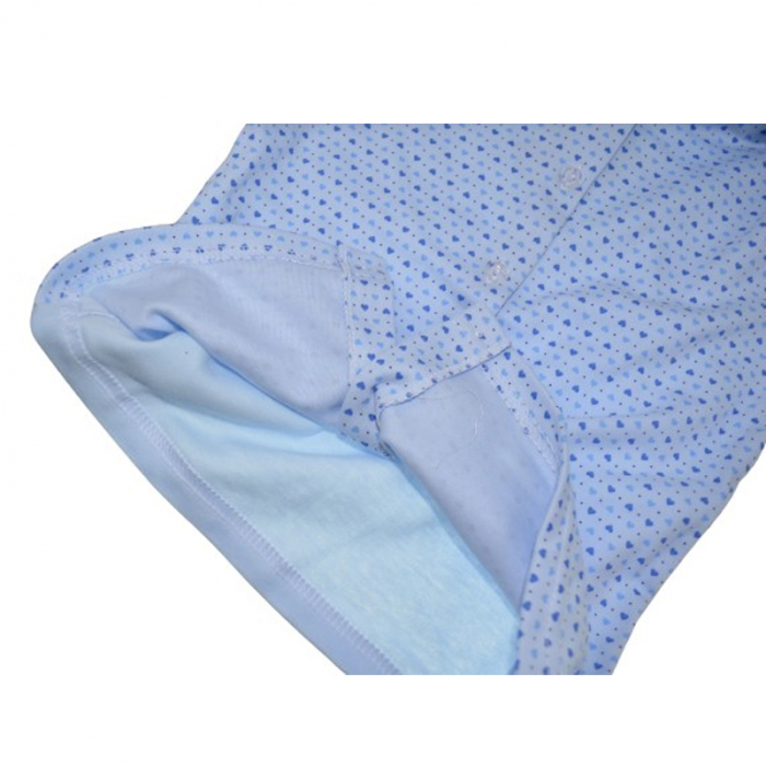 Pijama 2 piese salopeta si bluza pentru baieti Koala K847A, Albastru [4]