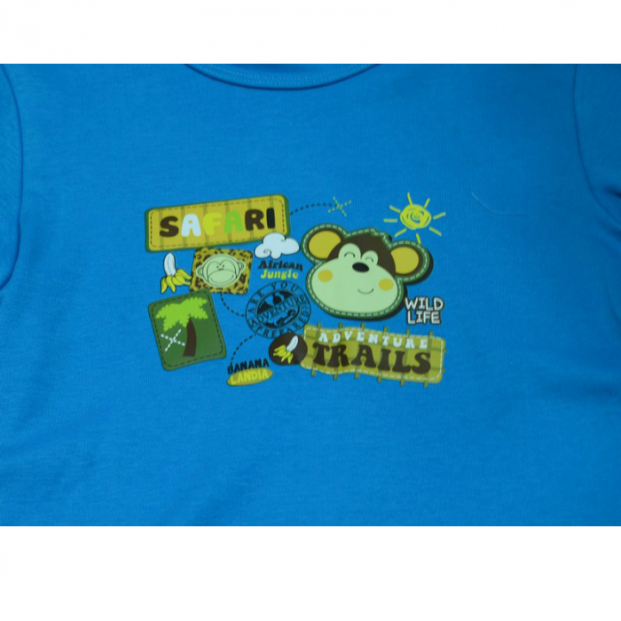 Pijama pentru baieti Piticot PJB1-122, Albastru [3]