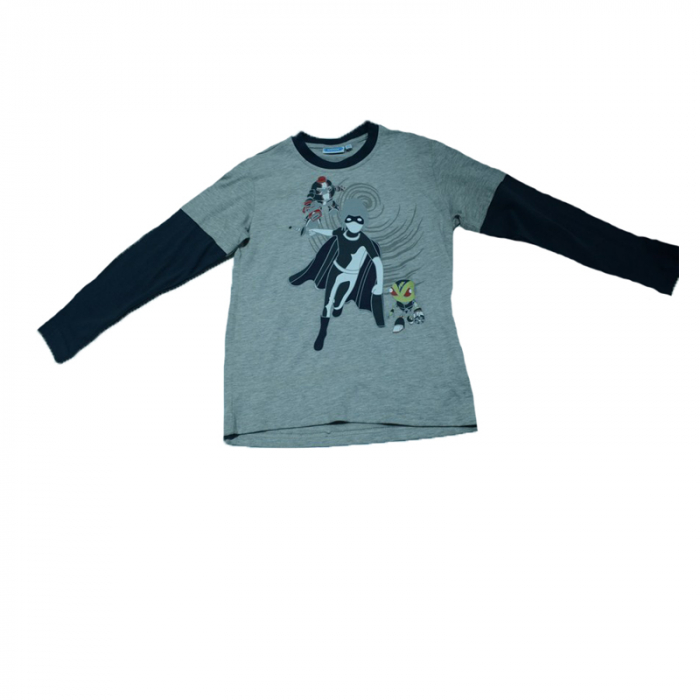 Pijama pentru baieti Wenice BP03400126-2-128, Gri [3]