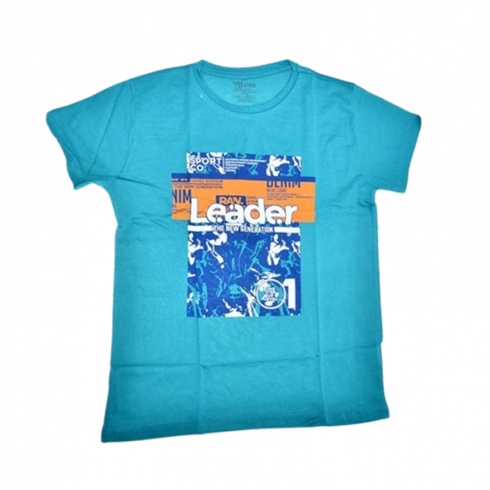 Pijama din 2 piese, pentru baieti, Mini Junior 25453T, Turcoaz [2]