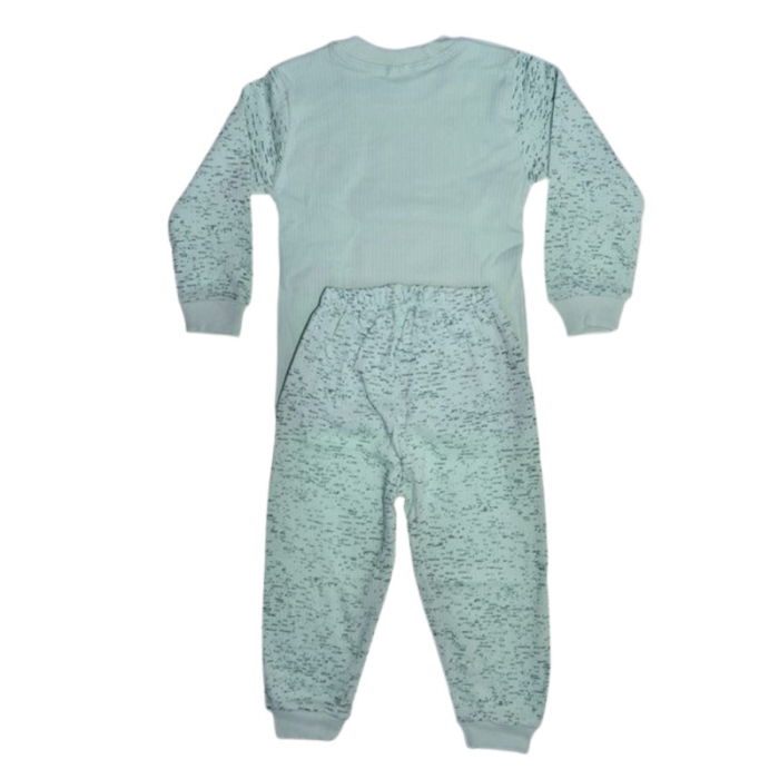 Pijama din 2 piese, pentru baieti, Mini Junior 30016V, Verde [2]