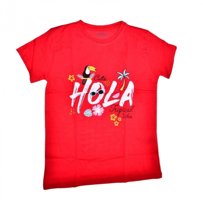 Pijama din 2 piese, pentru fete, Mini Junior 11746R, Rosu [2]