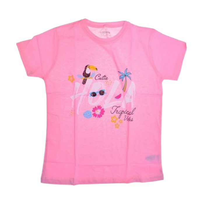 Pijama din 2 piese, pentru fete, Mini Junior 11746R2, Roz [2]