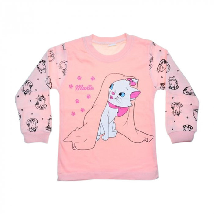 Pijama din 2 piese, pentru fete, Mini Junior 4026C, Coral [3]