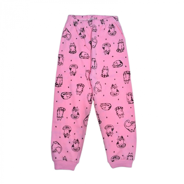 Pijama din 2 piese, pentru fete, Mini Junior 4026R, Roz [3]