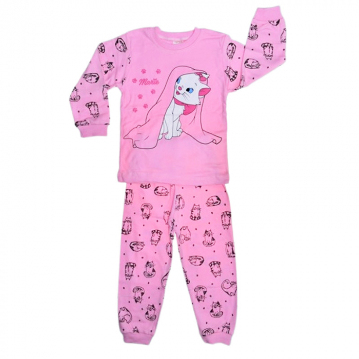 Pijama din 2 piese, pentru fete, Mini Junior 4026R, Roz [1]