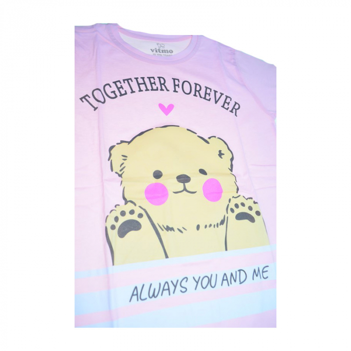 Pijama din 2 piese, pentru fete, Mini Junior 55361R, Roz [5]