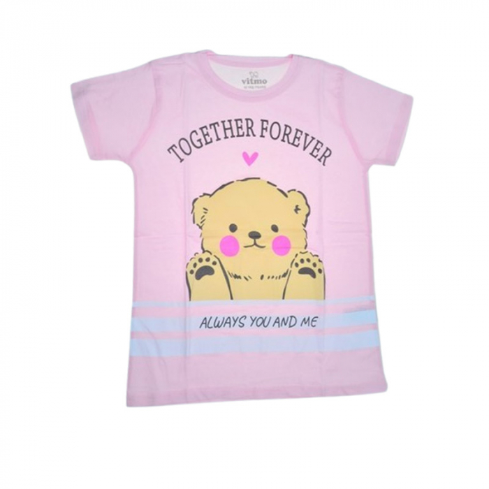 Pijama din 2 piese, pentru fete, Mini Junior 55361R, Roz [2]