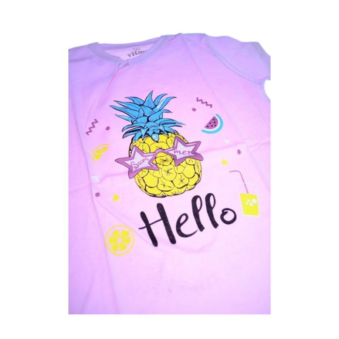 Pijama din 2 piese, pentru fete, Mini Junior 61485R, Roz [5]