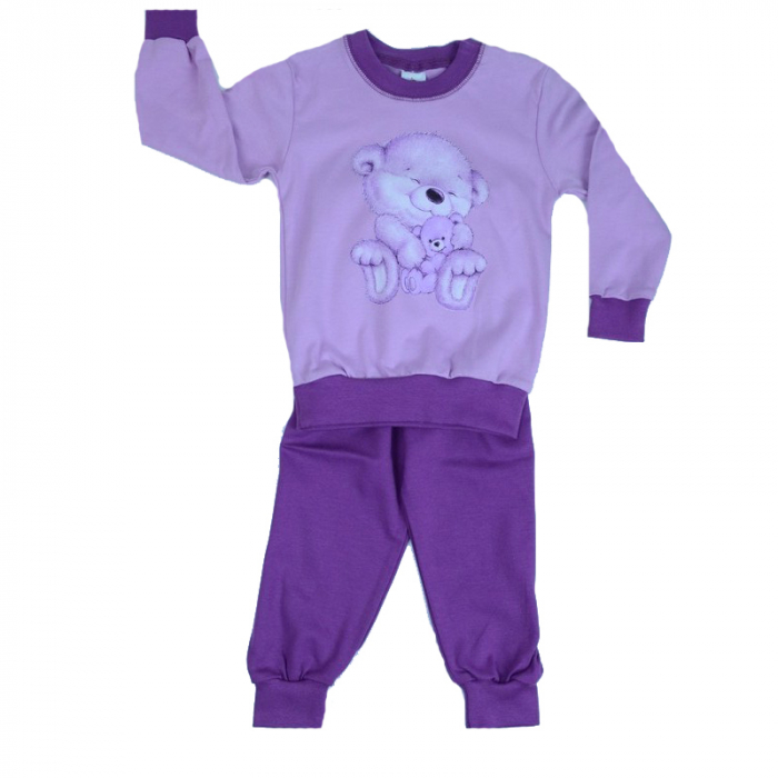 Pijama pentru fete Marcinkowski 271223-M-86-cm, Mov [1]