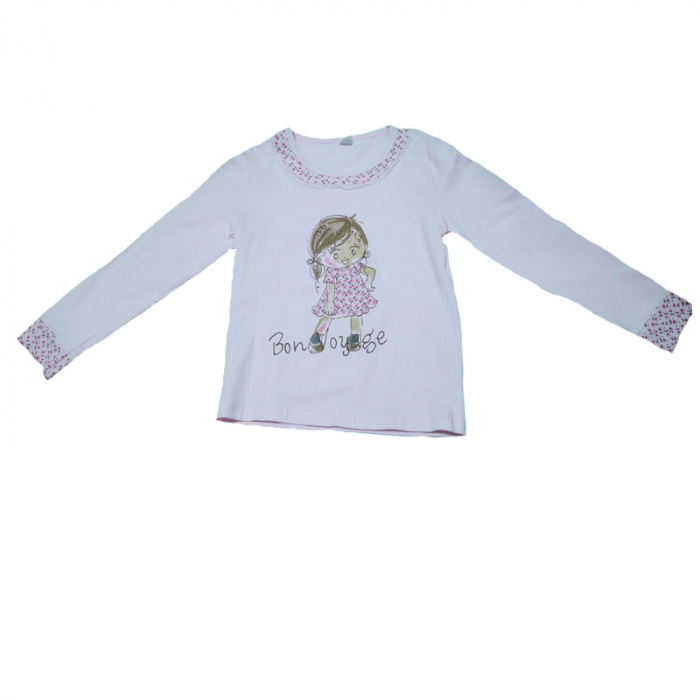 Pijama pentru fete Sevim 260433-R-128, Roz [4]
