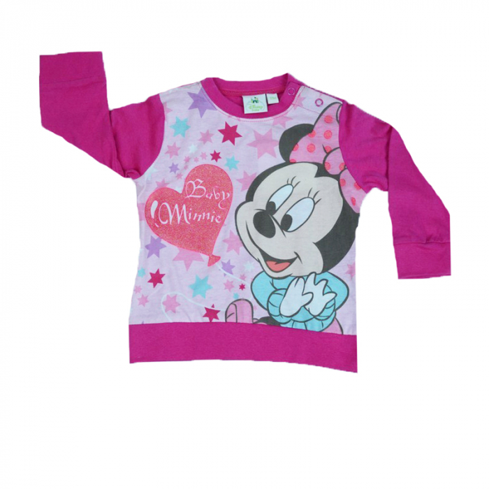 Pijama pentru fete Sun City Minnie Mouse OE5601-F-74-cm, Fucsia [2]
