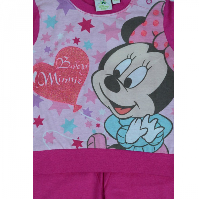Pijama pentru fete Sun City Minnie Mouse OE5601-F-74-cm, Fucsia [3]