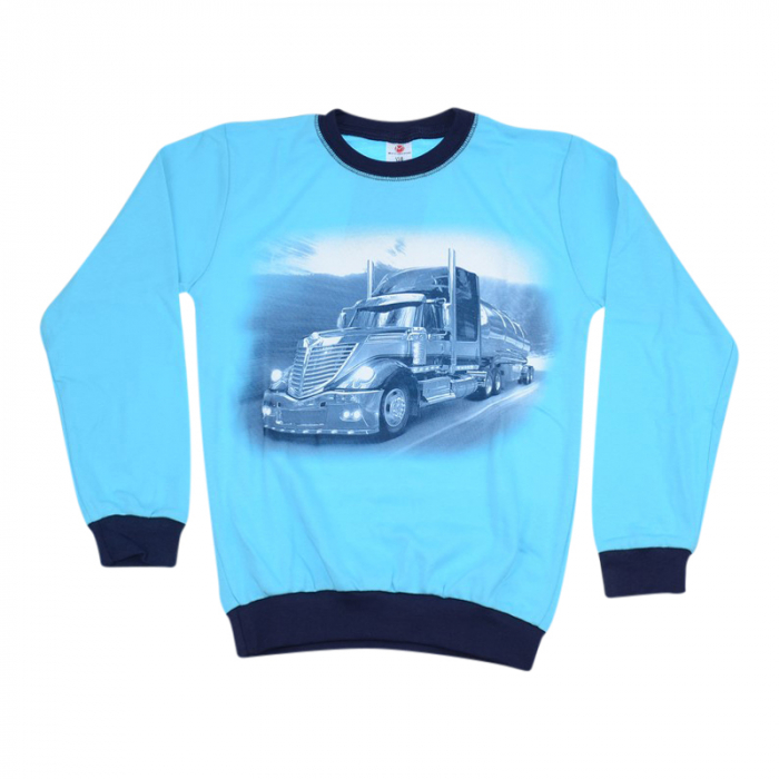 Pijama pentru baieti Marcinkowski 406355A-128, Albastru [4]