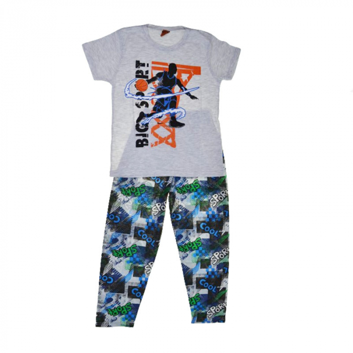 Pijama pentru baieti Mini Junior PJ-0924, Multicolor [1]