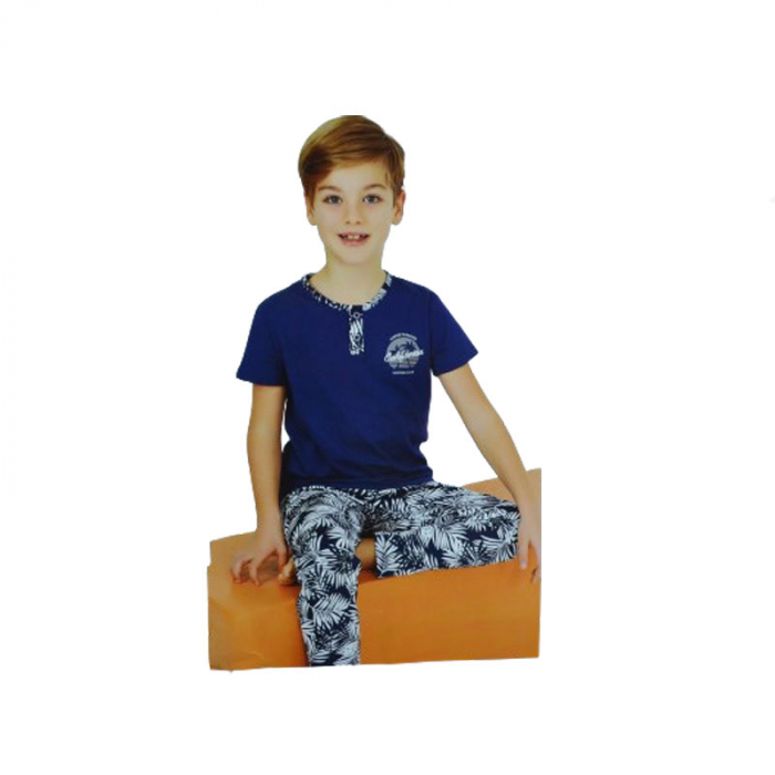 Pijama pentru baieti Mini Junior PJ-21820, Bleumarin [6]