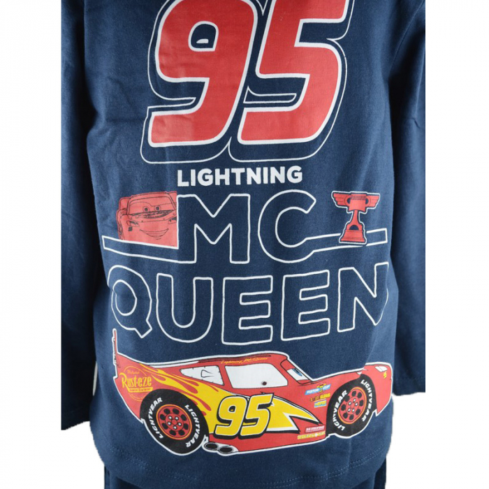 Pijama pentru baieti Sun City Cars HS2036B-98-cm, Bleumarin [3]