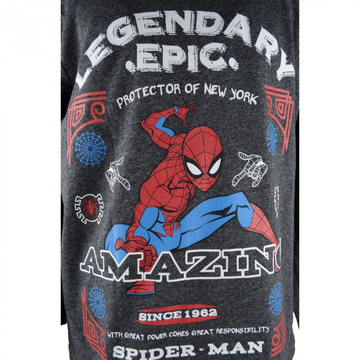 Pijama pentru baieti Sun City Spider Man HS2042G-98-cm, Gri [3]