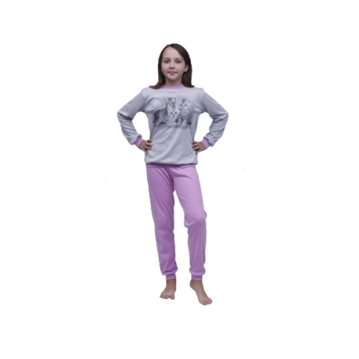 Pijama pentru fete Marcinkowski Julia MRKW6M-146-cm, Mov [2]