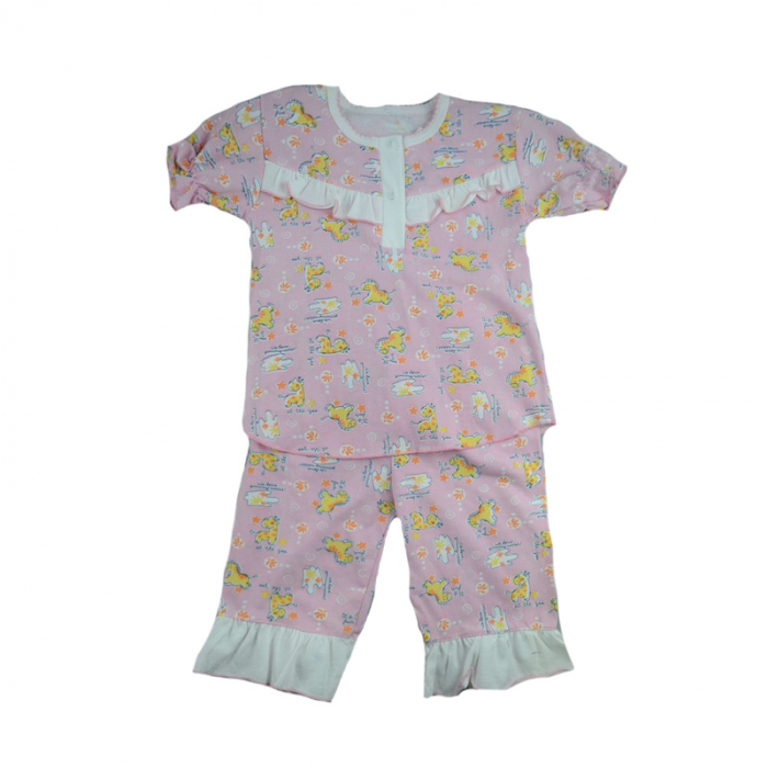 Pijama pentru fete Mini Junior 86-35R_86 cm, Roz [1]