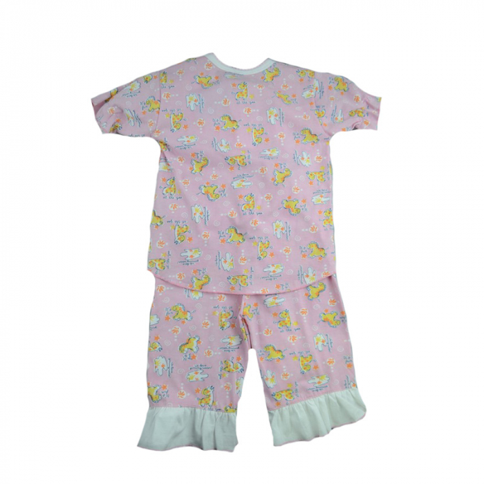 Pijama pentru fete Mini Junior 86-35R_86 cm, Roz [2]