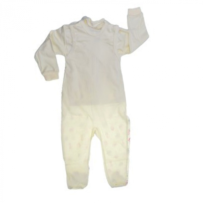 Pijama 2 piese salopeta si bluza pentru fete Koala K847, Galben [3]